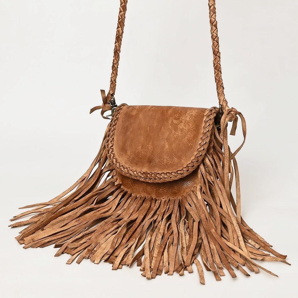 Crossbody Genuine Leather Women Bag Western Bag